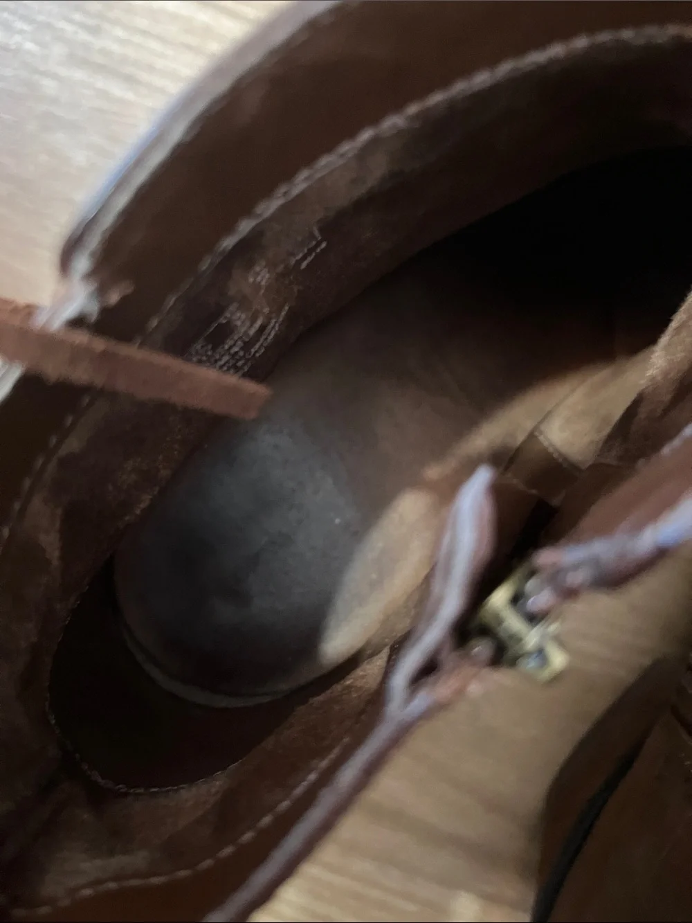 Clarks classic brown